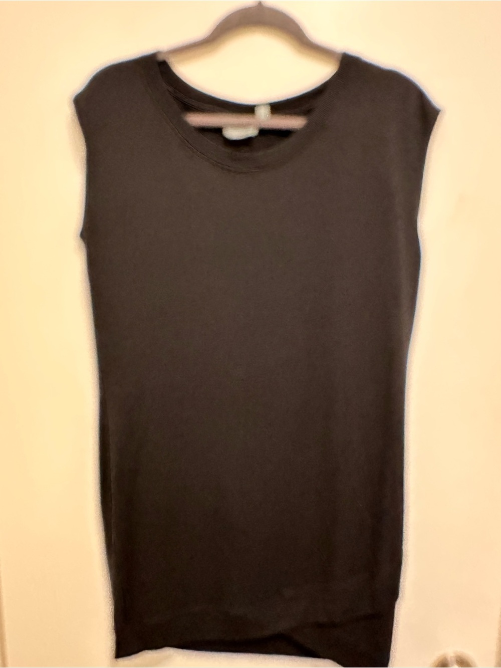 Athleta Black Sleeveless Midi Dress